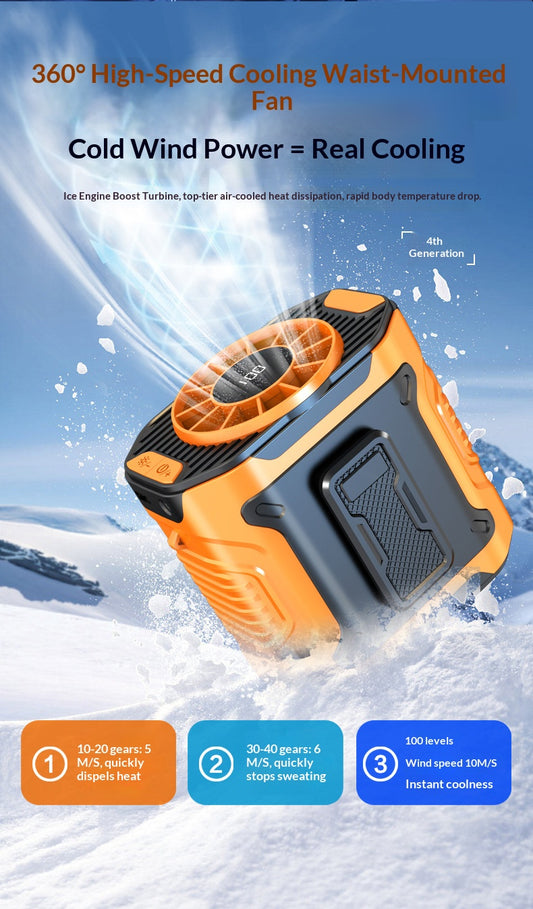 Wall-mounted ceiling fan