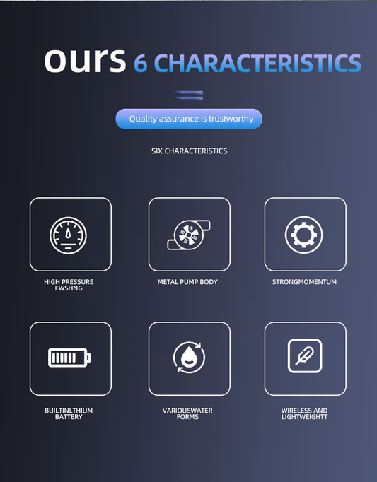 Wireless portable car washer