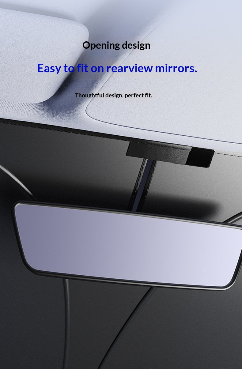 Car windshield sunshade