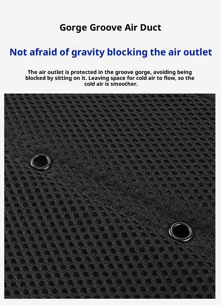 Car ventilation seat cushion