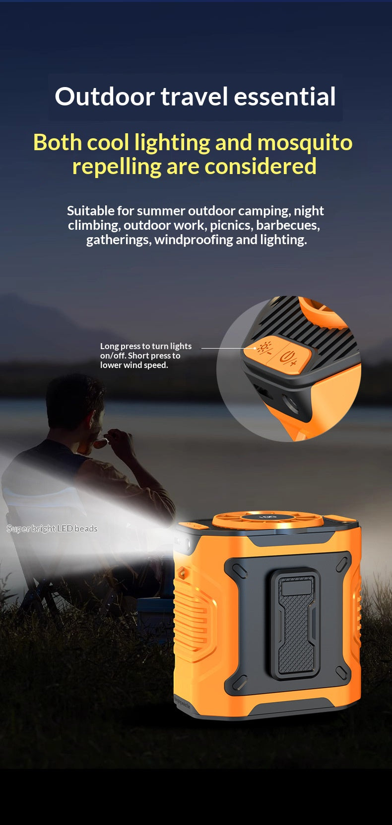 Wall-mounted ceiling fan