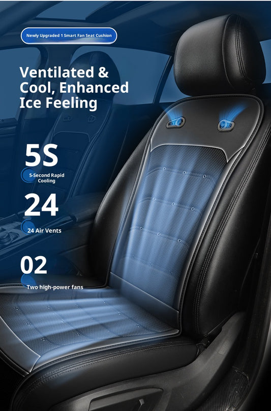 Car ventilation seat cushion