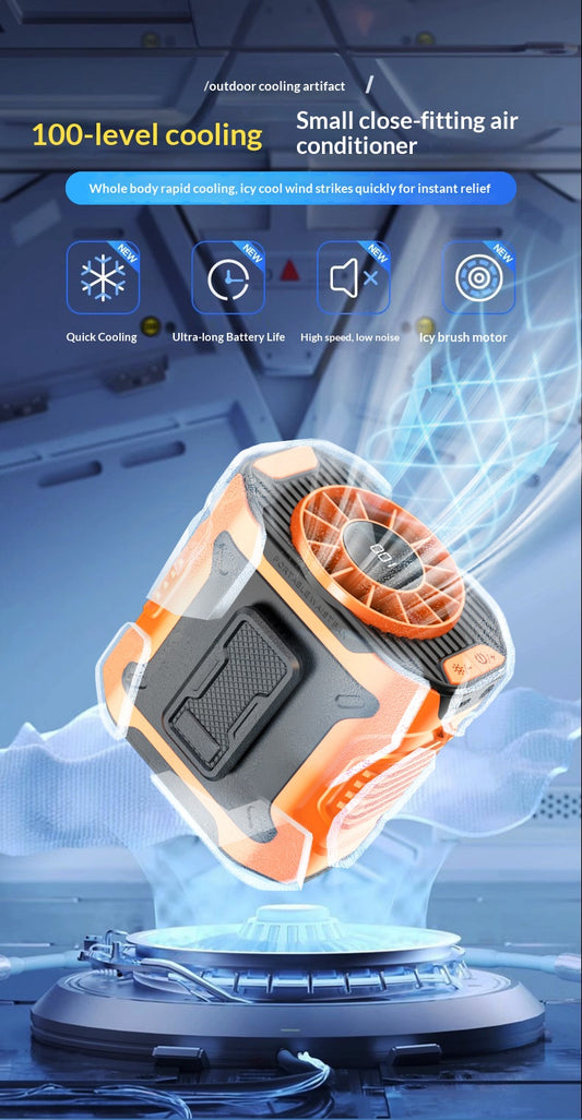 Wall-mounted ceiling fan