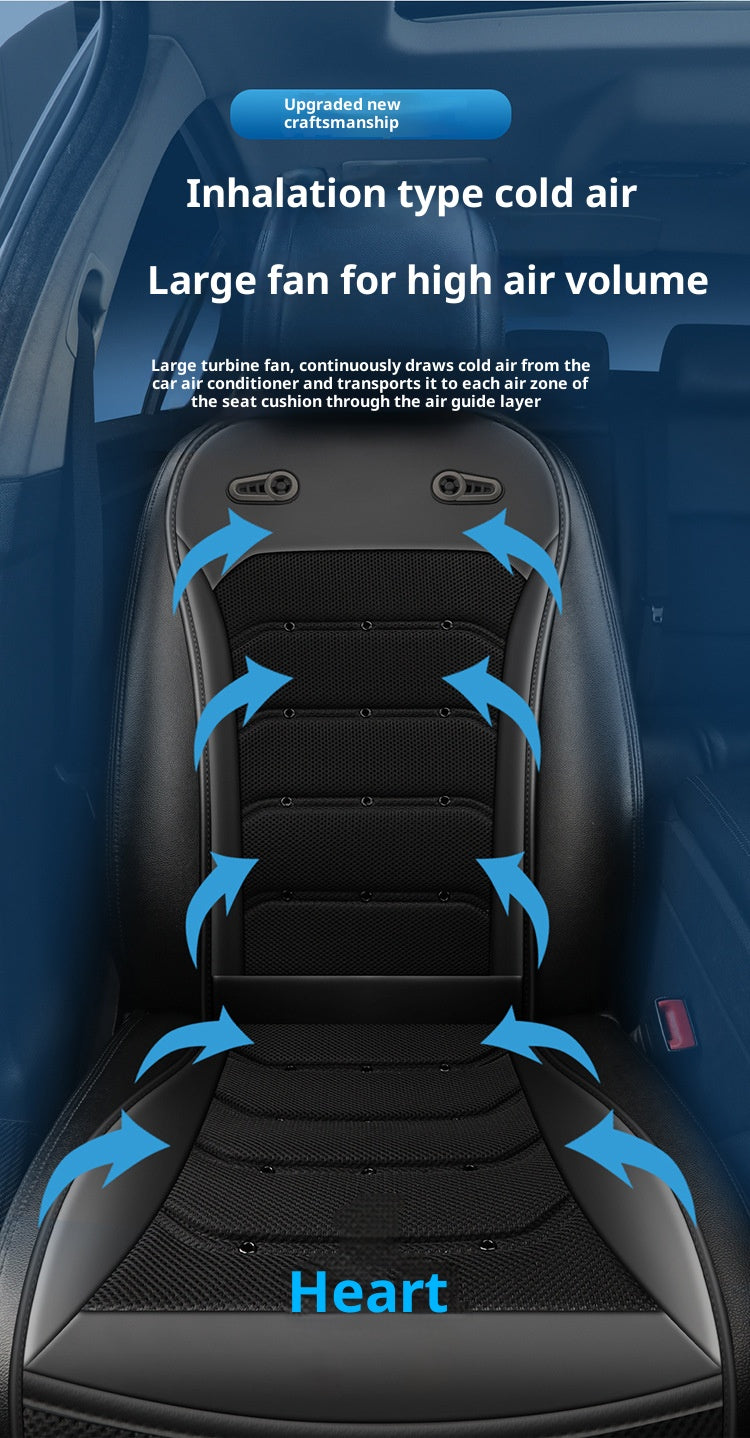 Car ventilation seat cushion